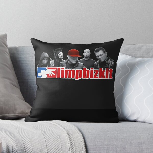 Artwork  Limpbizkit Throw Pillow RB1010 product Offical limpbizkit Merch