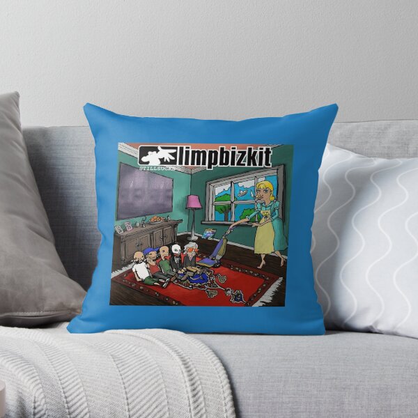 limpbizkit Scarf Throw Pillow RB1010 product Offical limpbizkit Merch